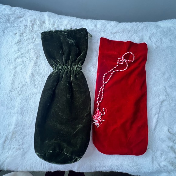 3 Piece Holiday Stocking & Wine Bottle Carrier Bundle - Picture 15 of 16